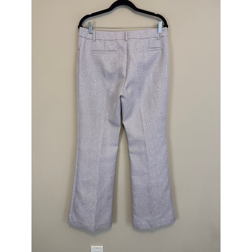Body by Victoria Womens Wide Leg Pants Purple 10 - Picture 2 of 5